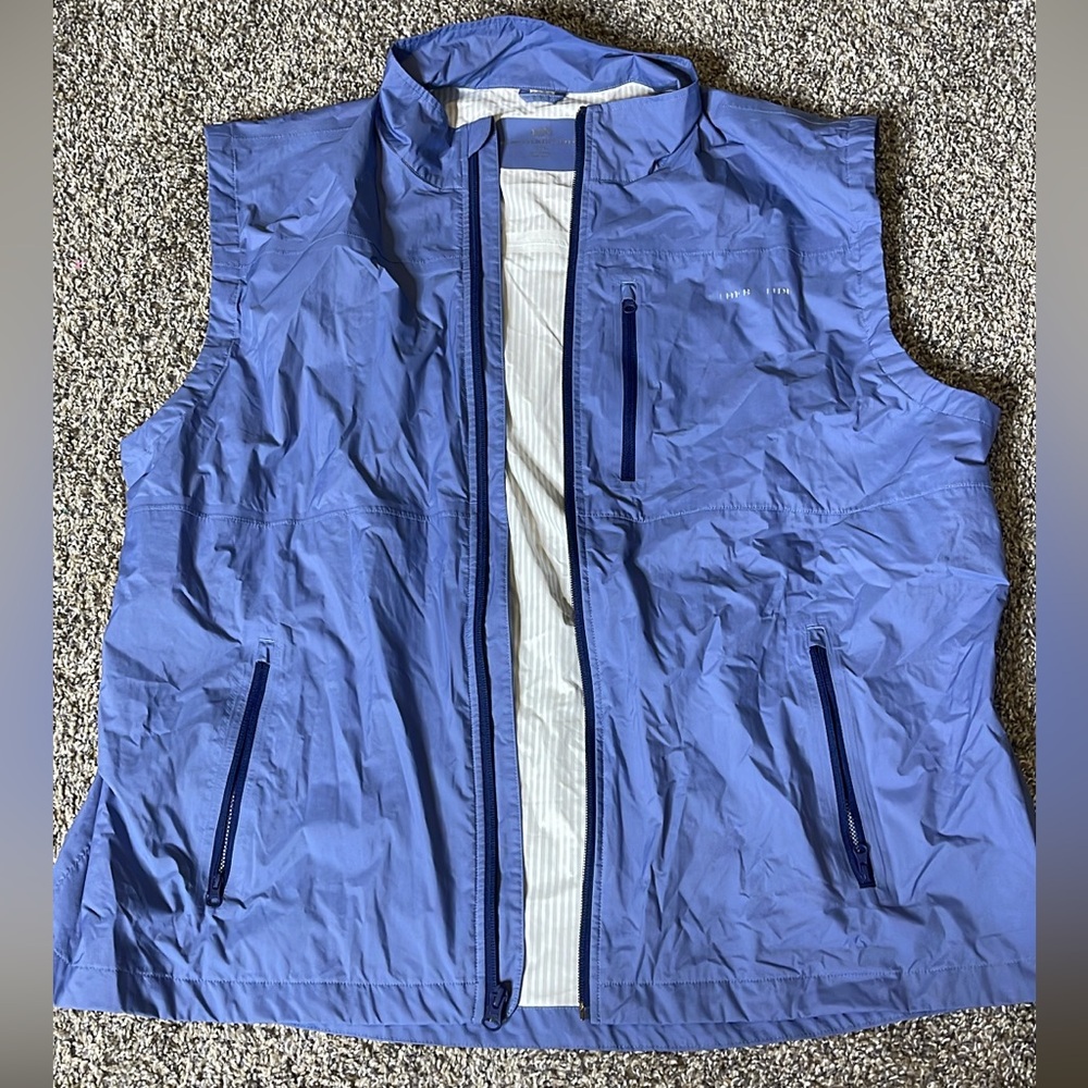 Southern tide blue vest men’s xxl